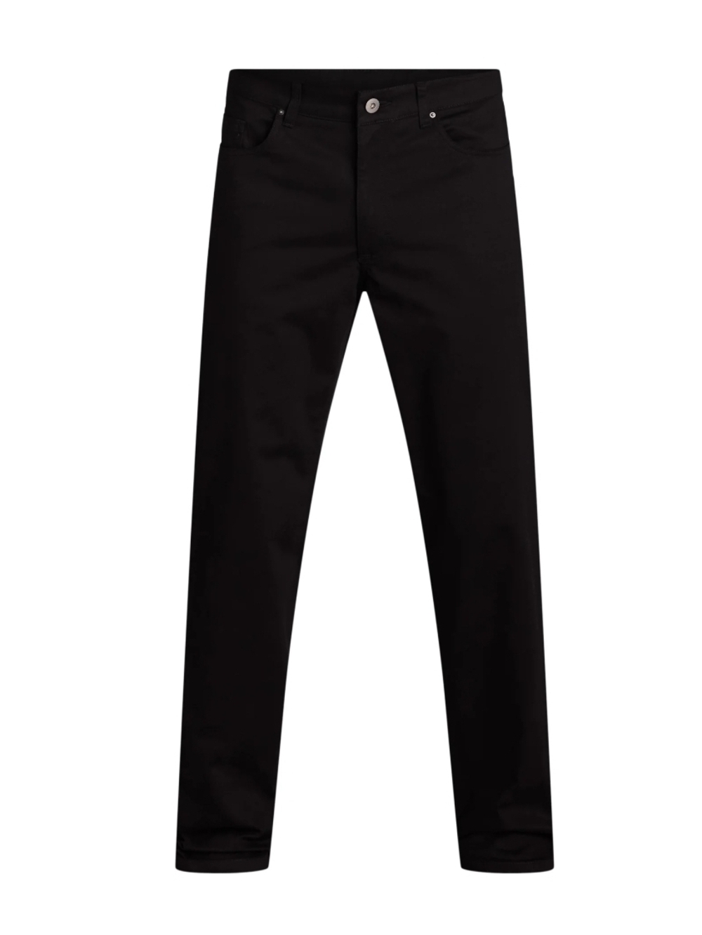 George Straight Leg Black Pants